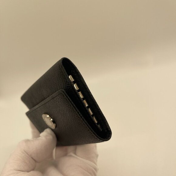 Bvlgari excellent condition authentic Key Case Black ring Made in Italy Bulgari - Picture 8 of 14